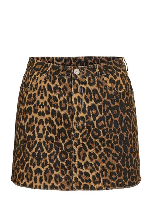 NOISY MAY Nmanneke Nw Leo Short Skirt NOISY MAY Brown