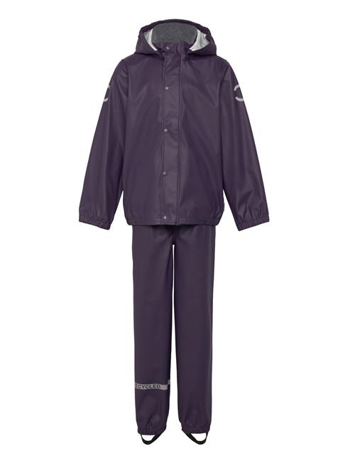 mikk-line Pu Rain No Susp. Recycled Mikk-line Purple