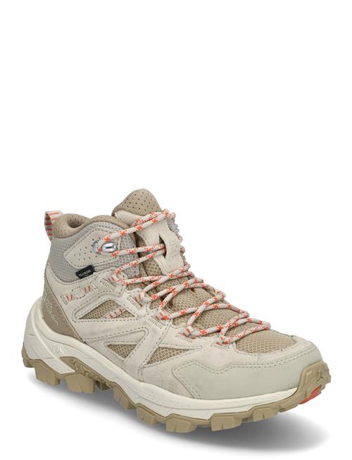 Se Jack Wolfskin Vojo Tour Texapore Mid W Jack Wolfskin Beige ved Booztlet