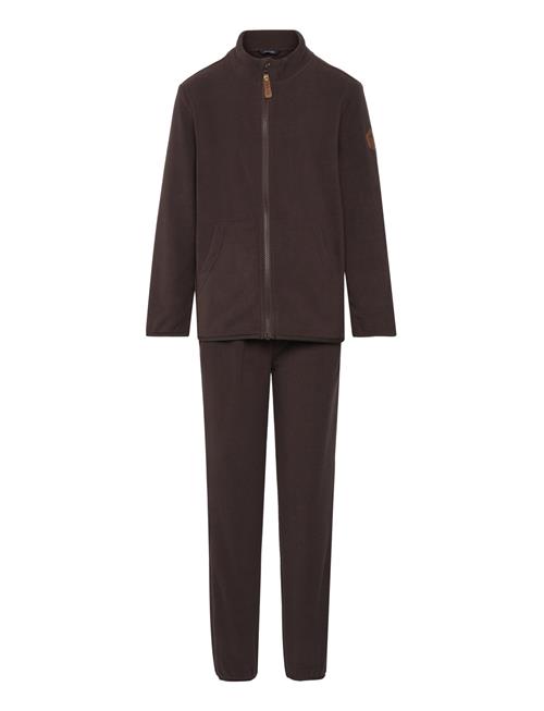 Fleece Set Mikk-line Brown
