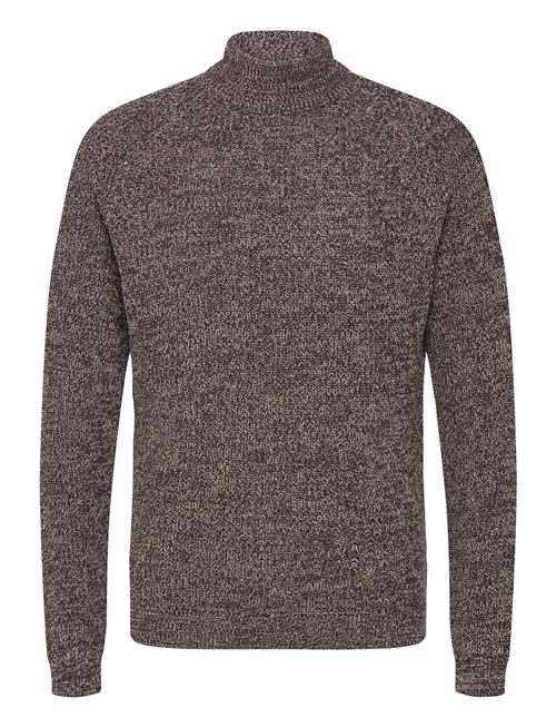 ONLY & SONS Onsfelip Life Reg 5 Twist High Neck Knit ONLY & SONS Brown