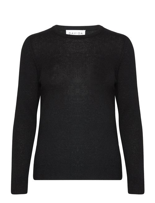 Basic Sweater Loose Tension Davida Cashmere Black