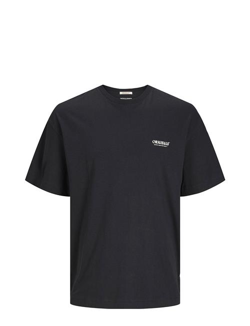 Se Jack & Jones Jormykonos Geo Back Tee Ss Crew Neck Ln Jack & J S Black ved Booztlet