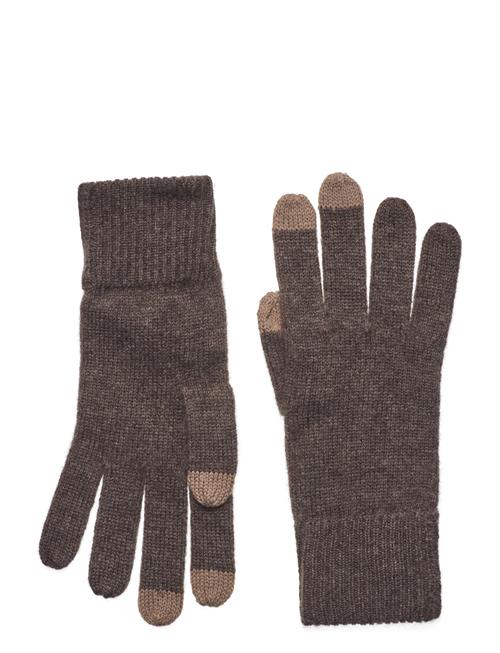 Davida Cashmere Touch Gloves Davida Cashmere Brown