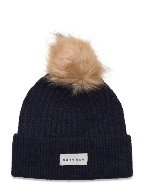 Röhnisch Pom Rib Beanie Röhnisch Navy