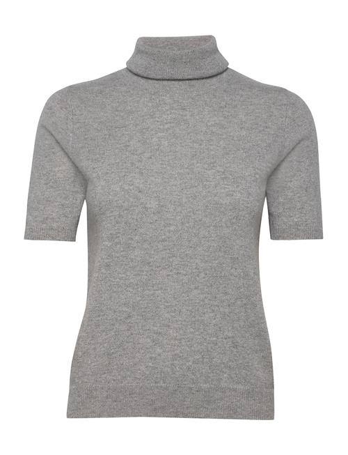 Davida Cashmere Turtleneck T-Shirt Davida Cashmere Grey