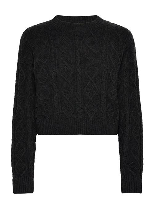 Samsøe Samsøe Eliette Crew Neck Crop 14938 Samsøe Samsøe Black