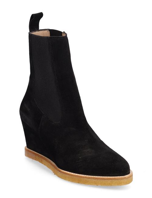 ANGULUS Booties - Wedge ANGULUS Black