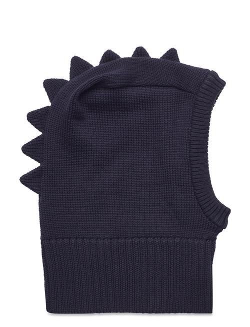 Se Huttelihut Balaclava Triangles Knit Huttelihut Navy ved Booztlet