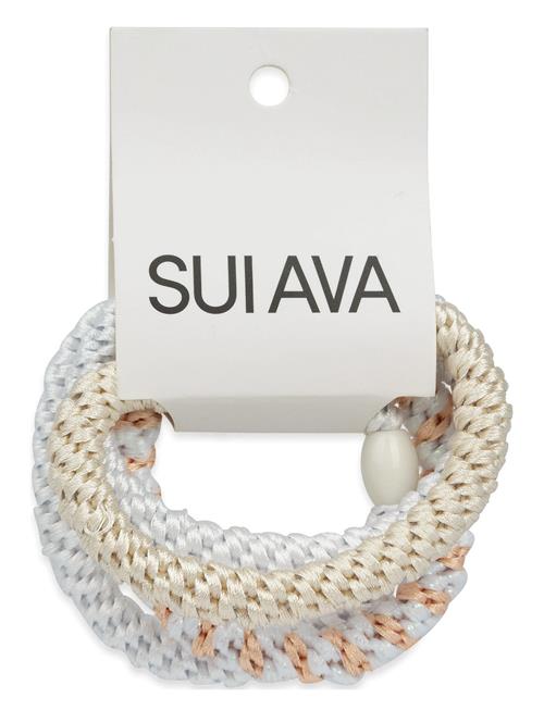 4-Pack Basic Essentials Elastics SUI AVA White