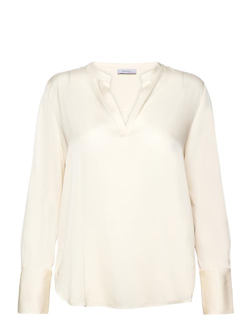 Marville Road Violet Silk Blouse Marville Road Cream