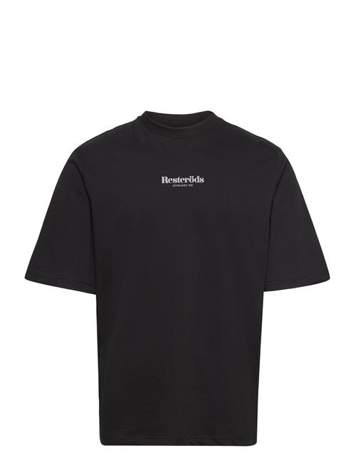 Se Resteröds Logo Mid Sleeve Tee Gots Resteröds Black ved Booztlet