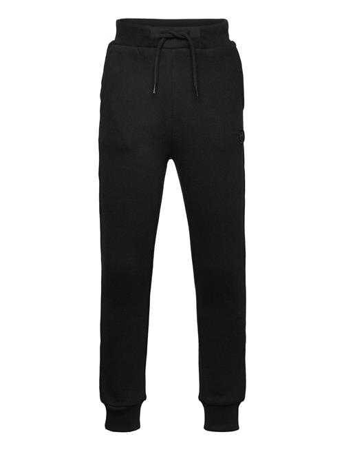 Badge Jog Pant - Gots/Vegan Knowledge Cotton Apparel Black