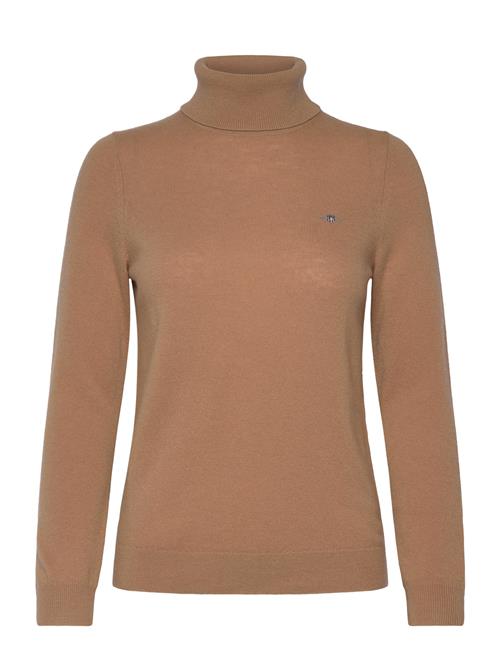 Extrafine Lambswool Rollneck GANT Brown