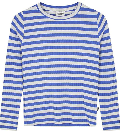 Se Mads NÃ¸rgaard Bluse - Talika - Amparo Blue/Vanilla Ice ved KidsWorld