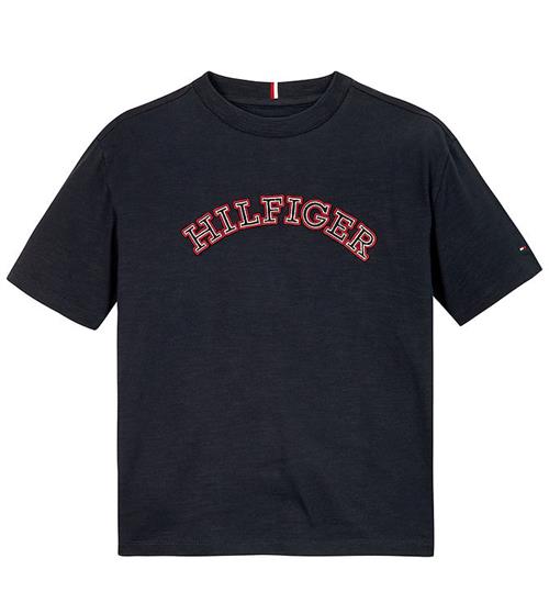 Tommy Hilfiger Tommy Hilfiger T-shirt - Monotype Embroidered - Desert Sky