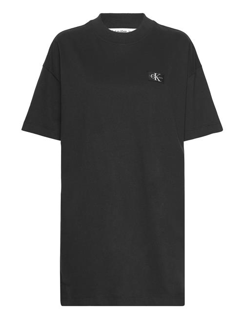 Calvin Klein Jeans Badge T-Shirt Dress Calvin Klein Jeans Black