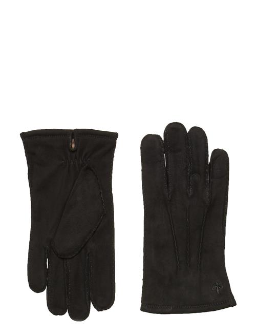 Se Morris Morris Suede Gloves Morris Black ved Booztlet