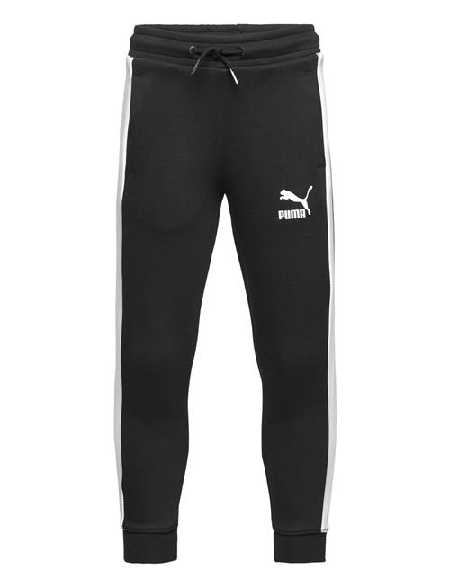 Se PUMA Iconic T7 Track Pants Dk Cl B PUMA Black ved Booztlet