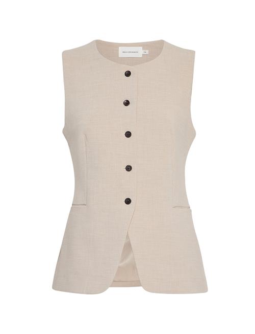 Se MSCH Copenhagen Mschmirabelle Michelle Vest MSCH Copenhagen Beige ved Booztlet