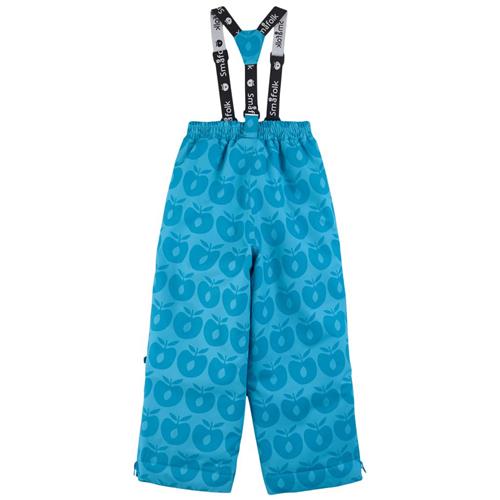 Se Småfolk Mønstrete Skibukser Blue Atoll | Blå | 2-3 years ved Babyshop