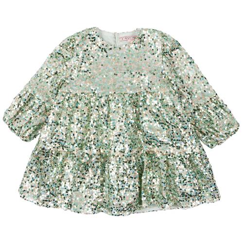 Se Konges Sløjd Lila Sequins Kjole Green | Grønn | 3 years ved Babyshop