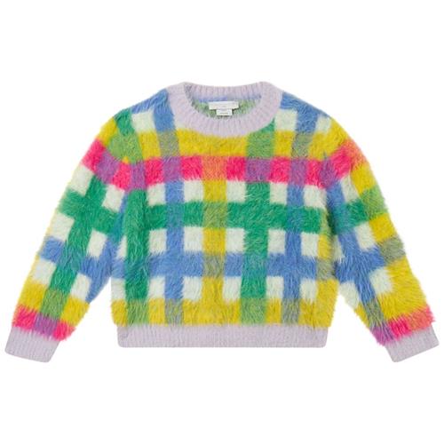 Stella McCartney Kids Strikket Trøje Multifarvet | Blå | 6 years