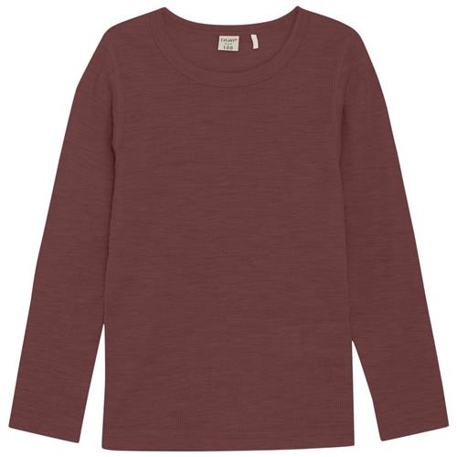 Celavi Langærmet T-shirt Wild Ginger Melange | Brun | 100 cm