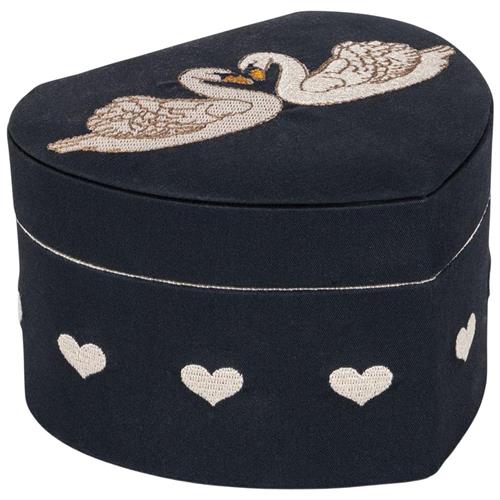 Se Konges Sløjd Treasure Box Swan  Multi | Blå | 0 ved Babyshop