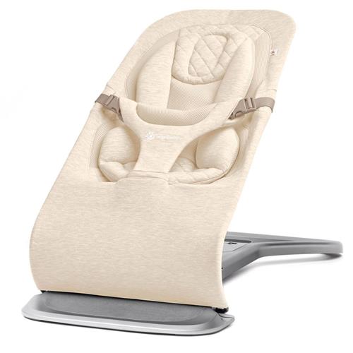 Se Ergobaby Evolve 3-in-1 Bouncer Cremefarvet | Beige | 0-3 ved Babyshop