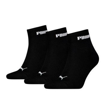 Puma Strømper 3P Unisex New Generation Cushioned Quarter Sock Sort Str 35/38