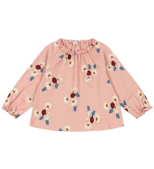 Se Konges Sløjd Konges Sløjd Bluse - Chleo - Ladybud Daisy Blush ved KidsWorld