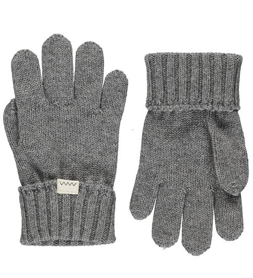 MarMar MarMar Handsker - Uld/Bomuld - Aske - Grey Melange