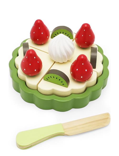 Se Magni Toys Kiwi Cake With Velcro Magni Toys Patterned ved Booztlet