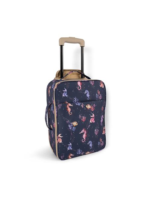 Filibabba Suitcase In Recycled Rpet - Rainbow Reef Filibabba Blue