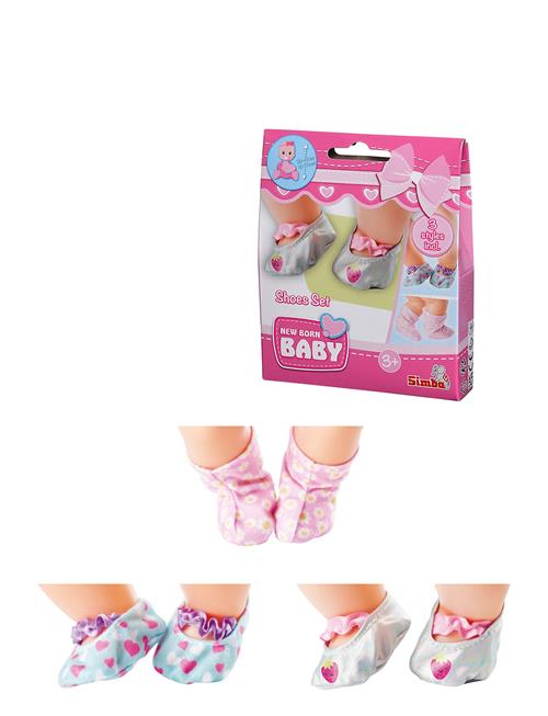 Se Simba Toys Simba Toys New Born Baby Shoes Set Simba Toys Patterned ved Booztlet