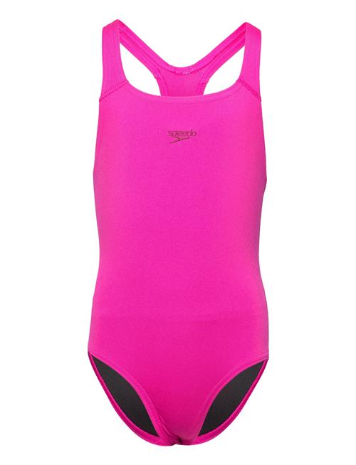 Speedo Girls Endurance+ Medalist Speedo Pink