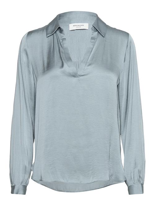 Se Rosemunde Shirt Long Sleeve Rosemunde Blue ved Booztlet