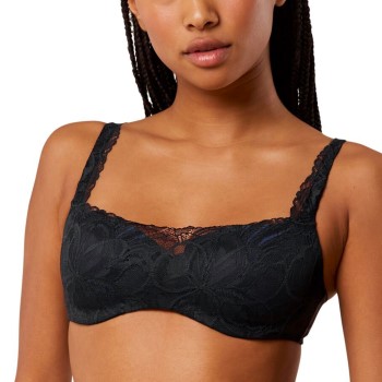 Triumph Bh Body Make-Up Illusion Lace Balconette Sort B 70 Dame