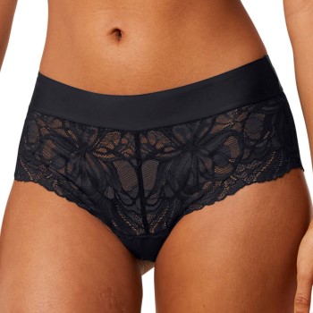 Triumph Trusser Body Make-Up Illusion Lace Shorty Sort 42 Dame