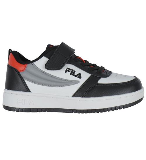 Se Fila Fila Sko - Rega NF Velcro - Hvid/Sort/Rød ved KidsWorld