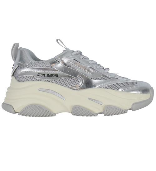 Se Steve Madden Sko - Possession-E - Silver Metallic ved KidsWorld