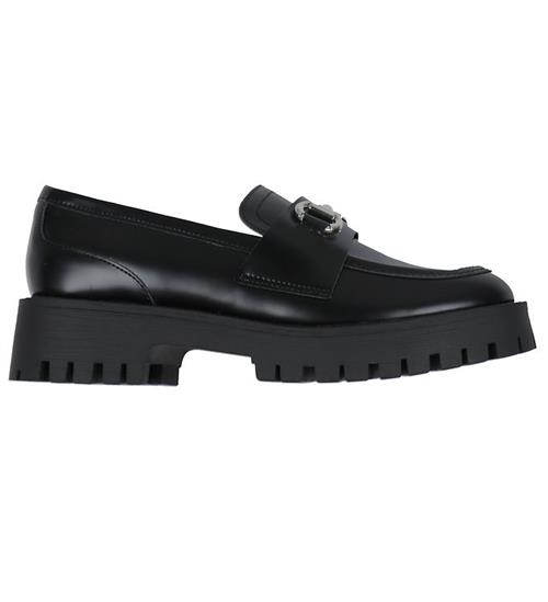 Se Steve Madden Sko - Lando-CN Loafer - Black Leather ved KidsWorld