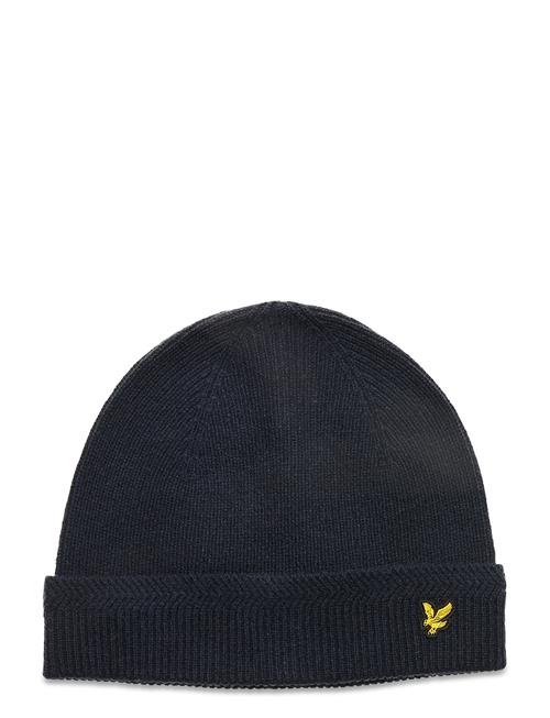 Lyle & Scott Racked Rib Beanie Lyle & Scott Blue