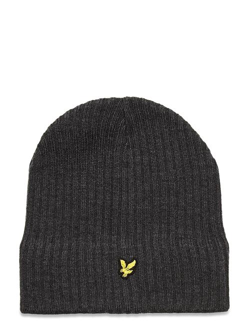 Lyle & Scott Knitted Ribbed Beanie Lyle & Scott Grey