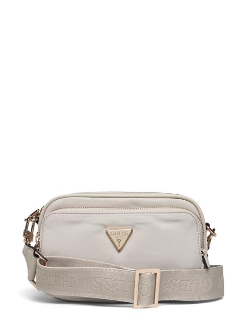 Se GUESS Eco Gemma Crossbody Camera GUESS Cream ved Booztlet