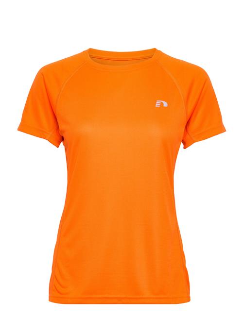 Se Newline Women Core Running T-Shirt S/S Newline Orange ved Booztlet