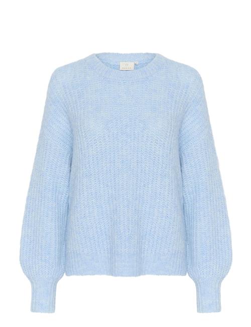 Se Kaffe Kamichelle Pullover Kaffe Blue ved Booztlet