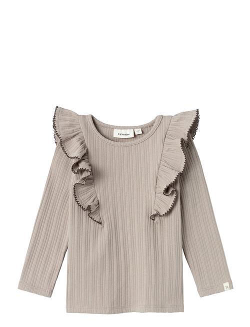 Lil'Atelier Nmfnara Ls Slim Top Lil Lil'Atelier Beige