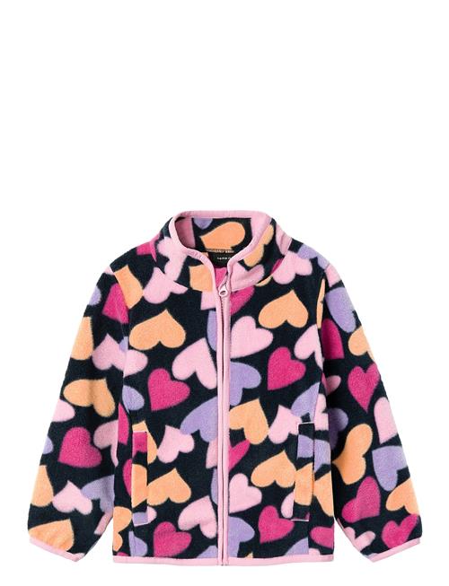 Se name it Nmfmeeko Fleece Jacket Aop1 Name It Pink ved Booztlet